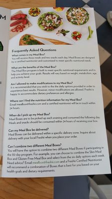 Menu photo 2 Freshii Etobicoke, ON