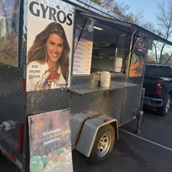 A1 Gyro and Philly - A1 Gyro and Philly food truck went here in Carrboro, NC.