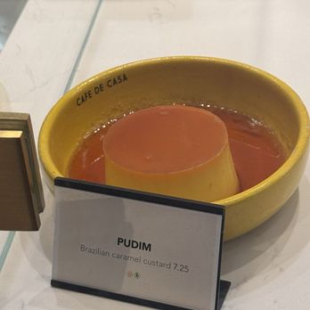 Cafe de Casa - Pudim (Flan) - Coffee & Tea Near Me - San Francisco, California