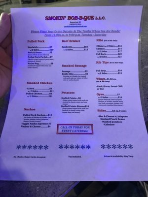 Menu photo 2 18 Taps Beaverton, MI