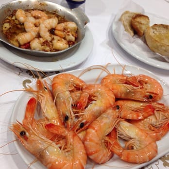 Cervejaria Ramiro - Tiefseegarnelen 260g und Garnelen in Knoblauch - Seafood Near Me - Lisbon, 11
