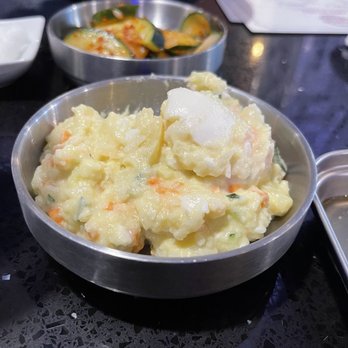 Empire Korean Steakhouse & Bar - Potato salad!!! - Korean Near Me - Springfield, Illinois Empire Korean Steakhouse & Bar - Potato salad!!! - Korean Near Me - Springfield, Illinois