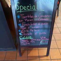 Specials! Specials!