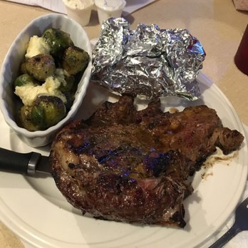 Johnny K's Almost Famous Steakhouse - Ribeye!!! And the brussel sprout is out of the world!! - Bars Near Me - Lock Haven, Pennsylvania Johnny K's Almost Famous Steakhouse - Ribeye!!! And the brussel sprout is out of the world!! - Bars Near Me - Lock Haven, Pennsylvania