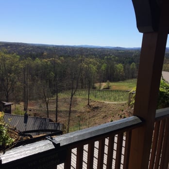 Wolf Mountain Vineyards - View from the restaurant porch... - Wineries Near Me - Dahlonega, Georgia Wolf Mountain Vineyards - View from the restaurant porch... - Wineries Near Me - Dahlonega, Georgia