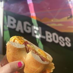 Bagel Boss - Bacon egg and cheese