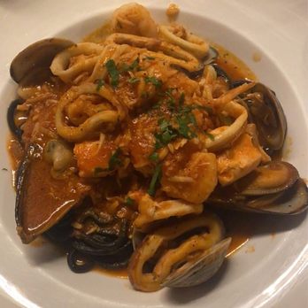 Retrobottega - Seafood squid ink pasta - Tapas/Small Plates Near Me - Washington, DC, District of Columbia