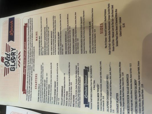 Menu photo 3 Old Glory Distilling Clarksville, TN Menu photo 3 Old Glory Distilling Clarksville, TN