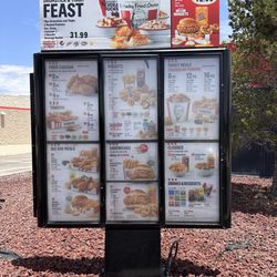 KFC - Menu as of 7/14/2023