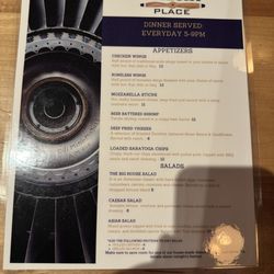 The Wright Place - New menu as of 8/20/2024