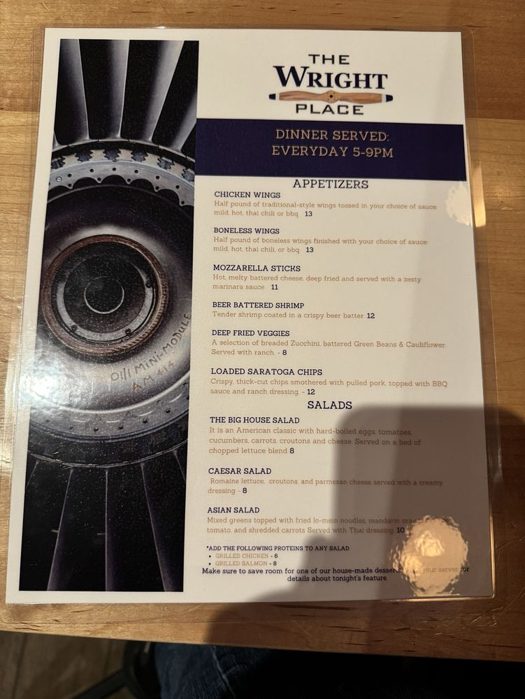 Food from The Wright Place