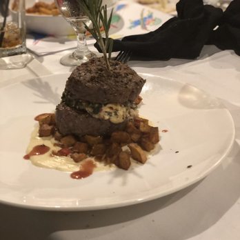 Firefly - Pepper Crusted Stuffed Filet Mignon - Steakhouses Near Me - Panama City Beach, Florida Firefly - Pepper Crusted Stuffed Filet Mignon - Steakhouses Near Me - Panama City Beach, Florida