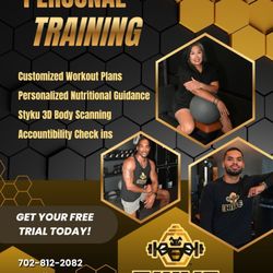 Come in for your free trial with a personal trainer today at the Hiive Gym!