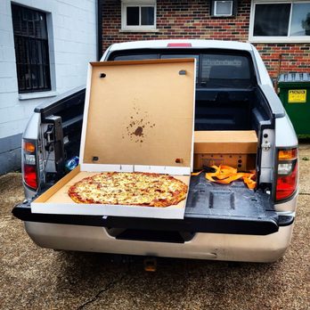 Mr X Pizza - 30inch pizza for the motorcycle shop - Pizza Near Me - St Louis, Missouri
