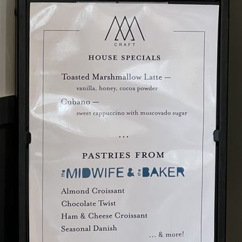 AM Craft - house specials and pastries as of 02/2023 - Coffee & Tea Near Me - San Jose, California AM Craft - house specials and pastries as of 02/2023 - Coffee & Tea Near Me - San Jose, California