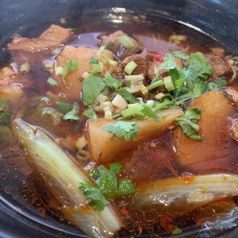 天府人家 - Braised beef brisket noodles in soup lunch special - Hot Pot Near Me - Hong Kong, HK