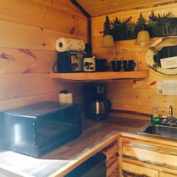 Mountain View Cabin Rentals - Kitchen area in the one room cabin option - Vacation Rentals Near Me - Tellico Plains, Tennessee Mountain View Cabin Rentals - Kitchen area in the one room cabin option - Vacation Rentals Near Me - Tellico Plains, Tennessee
