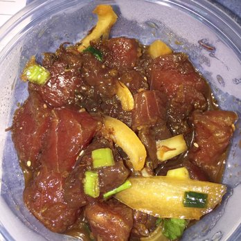 Pono Market - Shoyu Ahi Poke $13.99/lb - Hawaiian Near Me - Kapaa, Hawaii Pono Market - Shoyu Ahi Poke $13.99/lb - Hawaiian Near Me - Kapaa, Hawaii