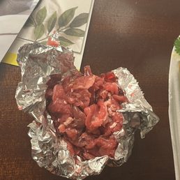Raw meat Raw meat