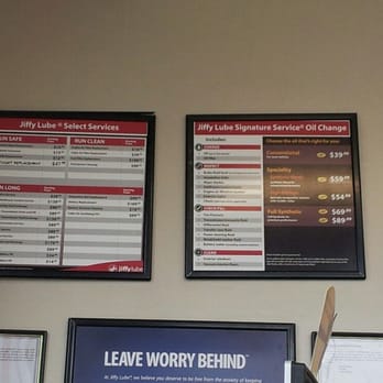 Jiffy Lube - Prices of oil change, got $69 one. - Oil Change Stations Near Me - Elmhurst, Illinois Jiffy Lube - Prices of oil change, got $69 one. - Oil Change Stations Near Me - Elmhurst, Illinois