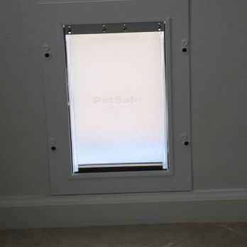 Call Our Handyman - Beautifully installed wall doggy door - Handyman Near Me Call Our Handyman - Beautifully installed wall doggy door - Handyman Near Me