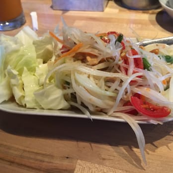 Lung Yai Thai Tapas - Papaya Salad - Great start if you want something lighter and refreshing. - Tapas/Small Plates Near Me - Miami, Florida