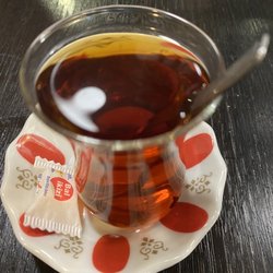 Tower Mangal - Complimentary Turkish tea and the end of the meal