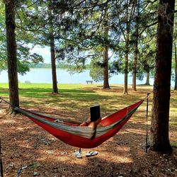 Cane Creek Park - Reading the day away