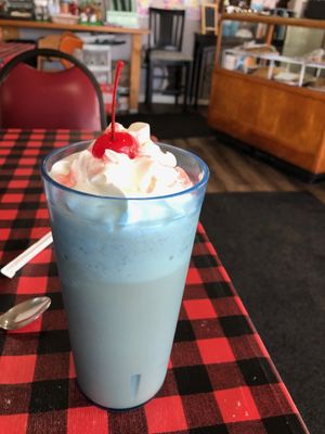 Photo of Green Hill Diner - Morgantown, IN, US. Root Beer Float. Yum, yum. Alexis special.