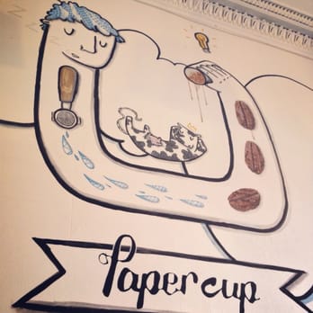 Papercup Coffee Company - Wall art - Breakfast & Brunch Near Me - Glasgow, SLK Papercup Coffee Company - Wall art - Breakfast & Brunch Near Me - Glasgow, SLK