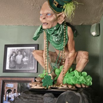 Hobbit Cafe - Hobbit at the Entrance - Burgers Near Me - Houston, Texas