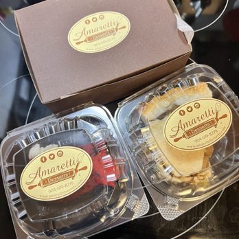 Amaretti Desserts - Amaretti To-Go Desserts - Desserts Near Me - Jacksonville, Florida Amaretti Desserts - Amaretti To-Go Desserts - Desserts Near Me - Jacksonville, Florida