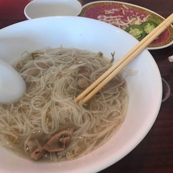 Thanh Binh - Too plained... no richness to the broth... I couldn't finish it and I can usually eat 2 bowls at good pho places in little Saigon... - Vietnamese Near Me - Lake Forest, California