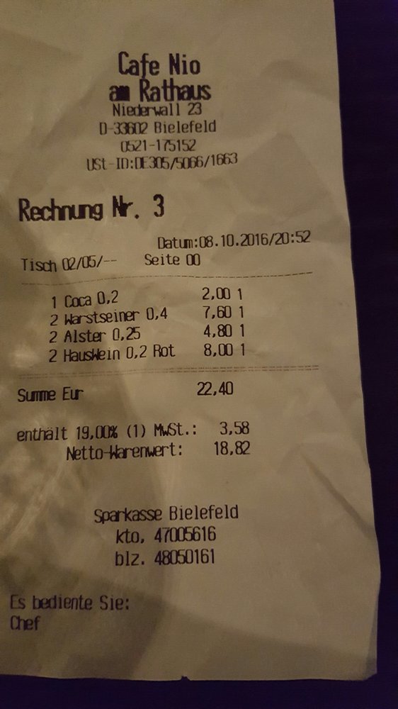 CAFE NIO Updated September 2024 Niederwall 23, Bielefeld, Nordrhein