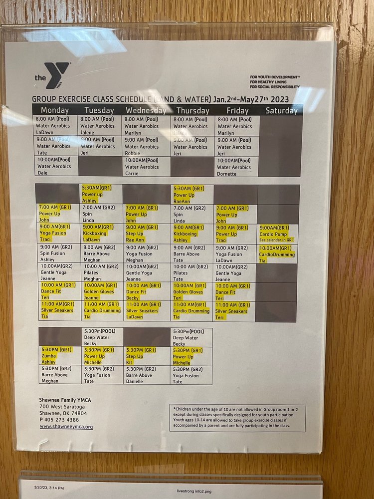 Social spots from Shawnee Family YMCA