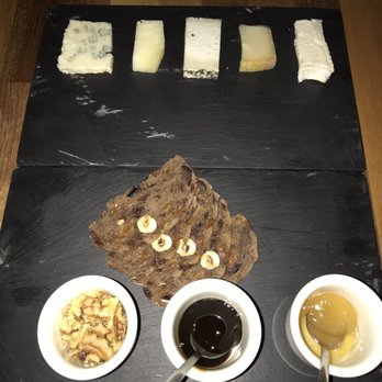 Johannes - Cheese platter at the end - Modern European Near Me - Amsterdam, New Hampshire
