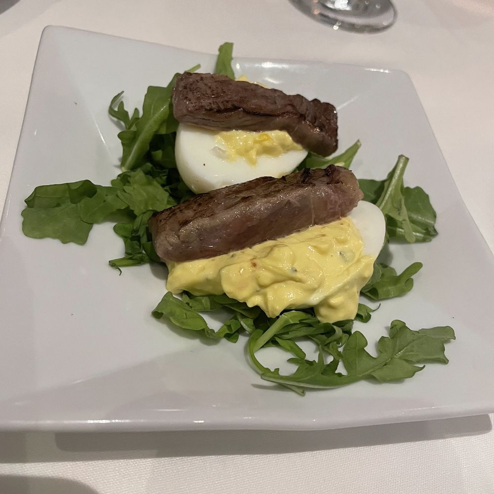 Angelo's 677 Prime - Waygu deviled eggs - Steakhouses Near Me - Albany, New York