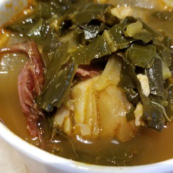 Backyard Bayou - Collard Greens with Smoked Turkey - Cajun/Creole Near Me - Union City, California