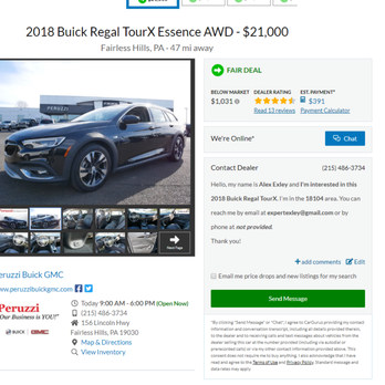 Peruzzi Buick GMC - Driver's side - Car Dealers Near Me - Fairless Hills, Pennsylvania