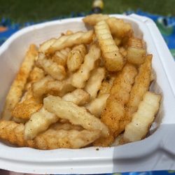 Ezell's Famous Chicken - Creole Fries...meh
