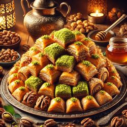 Istanbul Mediterranean Market - Baklava selective