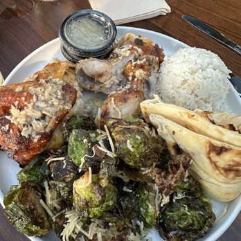 The Chicken Koop - 1/2 Roasted Chicken Plate - Chicken Shop Near Me - Downey, California