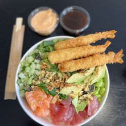 Poké Perfect - Regular Build Your Own Bowl (~€27)