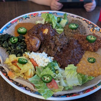 Selam Restaurant and Cafe - Vegetarian and Vegan Combo - Ethiopian Near Me - San Jose, California