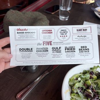 Five Bar - Updated menu October 2024 - American Near Me - Tuscaloosa, Alabama