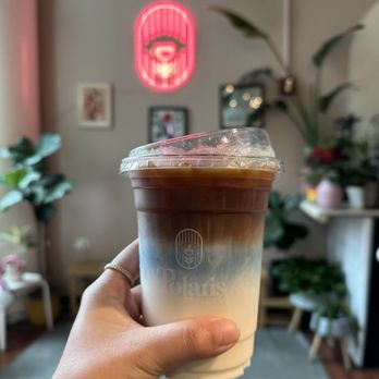 Polaris Cafe - Brown Rabbit (iced, 12oz) - Coffee & Tea Near Me - Emeryville, California Polaris Cafe - Brown Rabbit (iced, 12oz) - Coffee & Tea Near Me - Emeryville, California