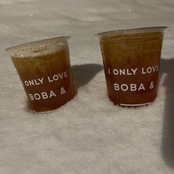 BobaLust - Legend of momo with additional honey boba and rainbow jelly - Bubble Tea Near Me - Tacoma, Washington