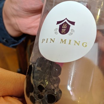 Pin Ming Bubble Tea - 'Dirty Milk Boba Tea' - Bubble Tea Near Me - Boston, Massachusetts