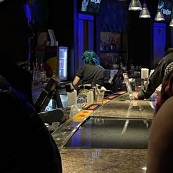 Voodoo Lounge - Great bartender's but lack of them
