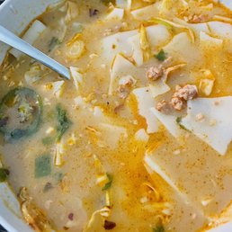 Khao soy with coconut cream - AMAZING Khao soy with coconut cream - AMAZING
